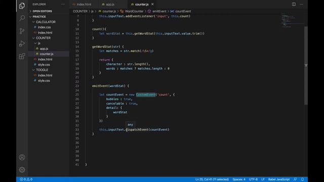 JAVASCRIPT WORD COUNT TUTORIAL смотреть онлайн