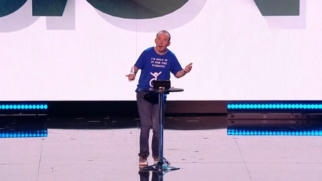 Lost Voice Guy leaves audience HOWLING with cheeky jokes | BGT: The Champions смотреть онлайн