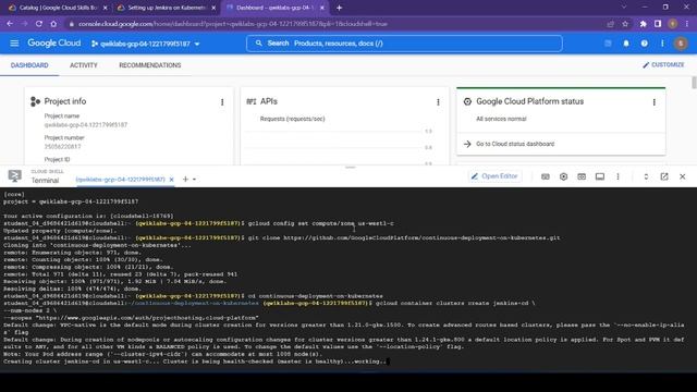Setting up Jenkins on Kubernetes Engine Qwiklab смотреть онлайн