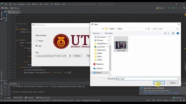 Automatic Attendance Recording System смотреть онлайн