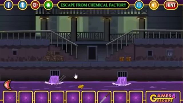 Escape From Chemical Factory Walkthrough [Games4Escape] смотреть онлайн