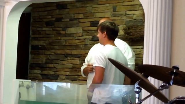 Alex Campbell getting baptized at Shannon First Baptist on October 13, 2013 смотреть онлайн