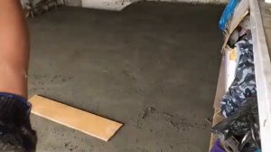 Шлифовка бетонного пола в гараже