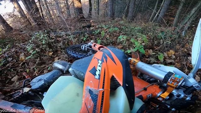 Dirtbike Police Getaway - Cop VS Motorcycle | Ktm EXC 250 смотреть онлайн