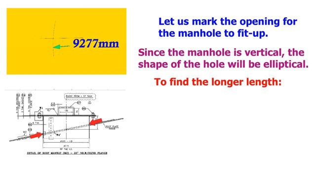 API 650 STORAGE TANK CONICAL ROOF MANHOLE FIT-UP, TUTORIAL смотреть онлайн