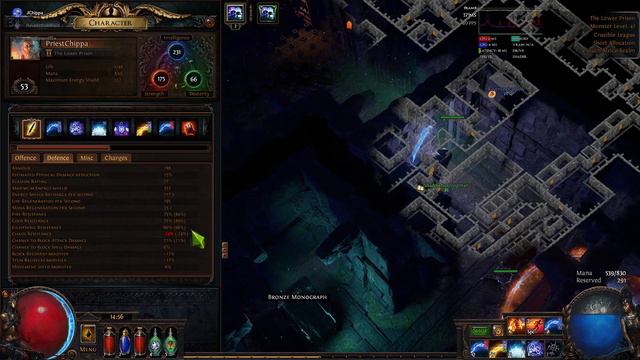 [POE 3.21] Arc Totem Templar - League Start - Act 6 смотреть онлайн