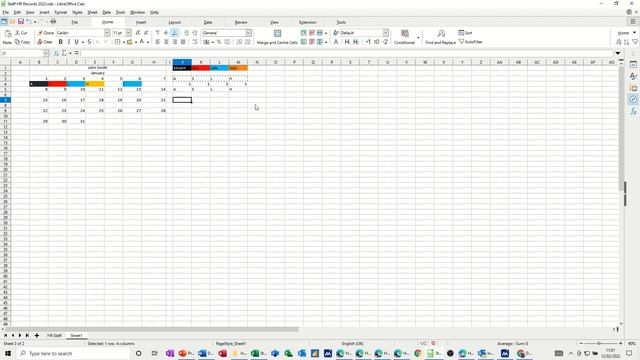 HR Tracker in LibreOffice Calc. HR Trends смотреть онлайн