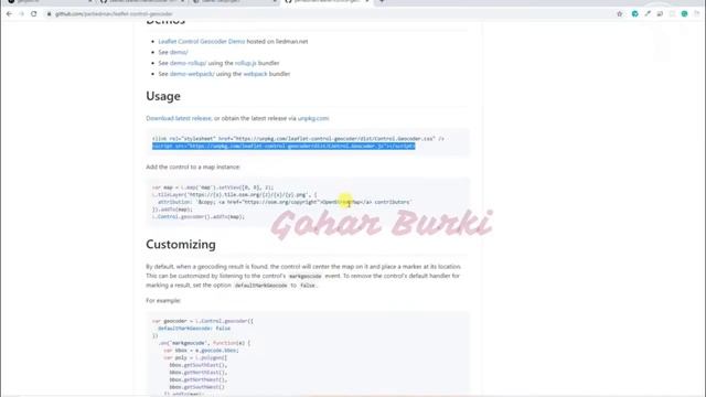 How to Search location by name geocode leaflet смотреть онлайн