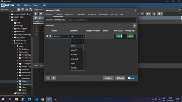 Guia inicial do PostgreSQL - Dicas iniciais pgAdmin4 #Parte 2 смотреть онлайн