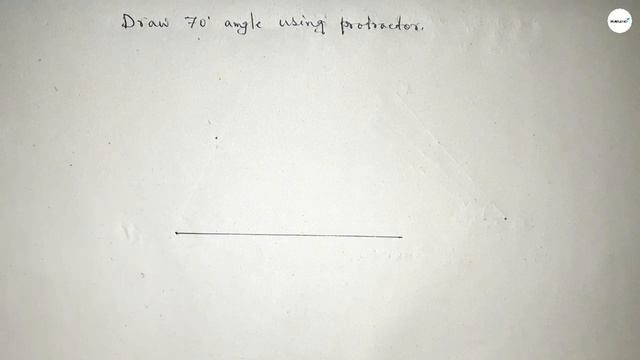 How to draw 70 degree angle using protractor.construct 70 degree angle using protractor.shsirclasse смотреть онлайн