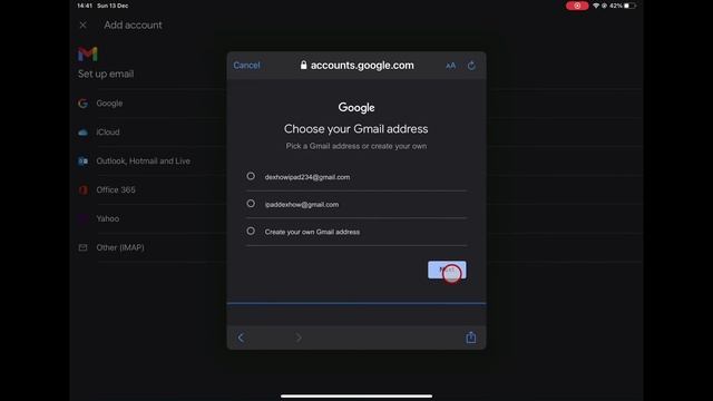 How to Create a New Gmail Account on iPad смотреть онлайн