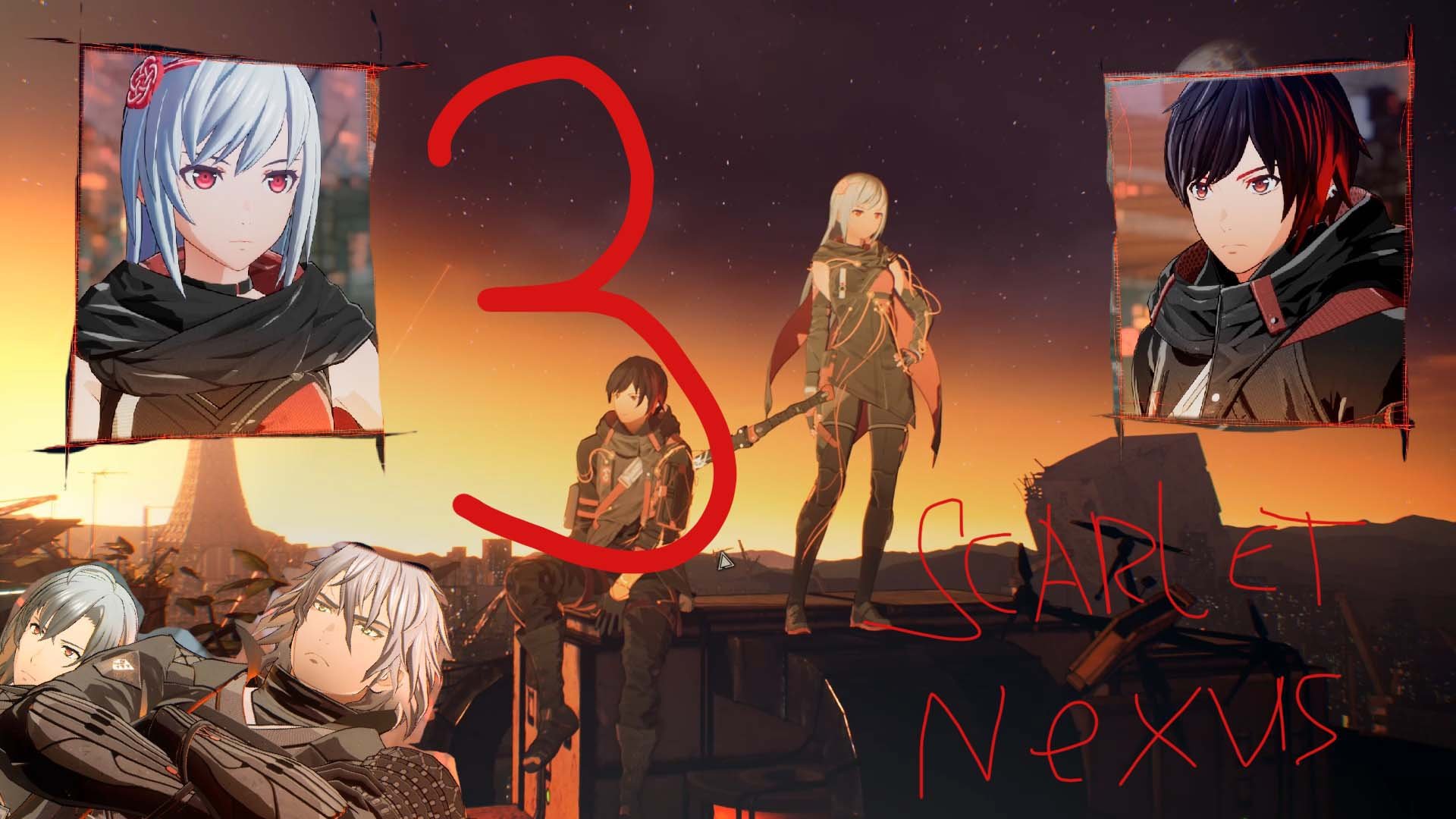 Scarlet Nexus 3 серия.