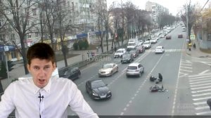 Мото ДТП по вине авто. Когда мотоциклист во всём прав - Разбор полётов №4 [bsK02qqmoe4].mp4