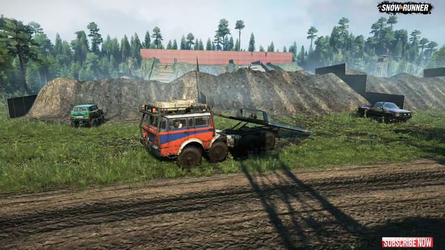 New Truck Tatra 813 BIG POWER In SnowRunner Phase 6 Update смотреть онлайн