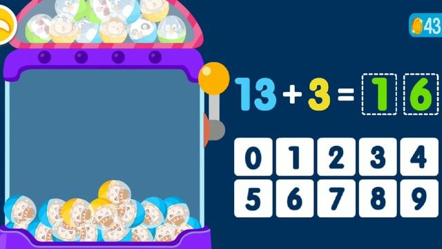 Baby Panda Learns Math|Learn Math | Education|Kids Games Весёлая математика детей ИГРАЙКАРАЗВТВАЙКА