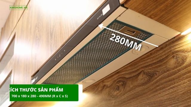 Máy hút mùi âm tủ Kaff KF-TL700 смотреть онлайн