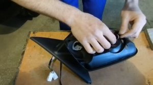 Установка повторителя на зеркало LADA Priora