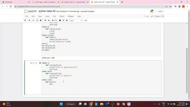 #python #Difference between parent class& child class #types of inheritance @SDP2742 смотреть онлайн