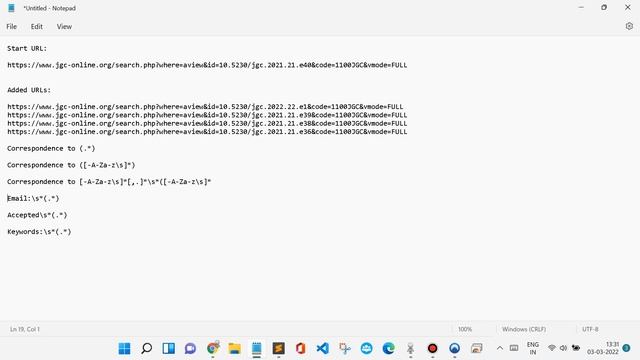 Scraping jgc-online journal links to obtain Author name, correspondence email & other details смотреть онлайн