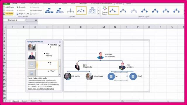 EXCEL: Create organization chart template quick easy!!!!!!!! смотреть онлайн