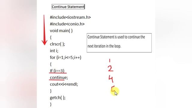 C++ Tutorial | In Marathi | Lesson 16 | Break & Continue Statement In C++ | смотреть онлайн