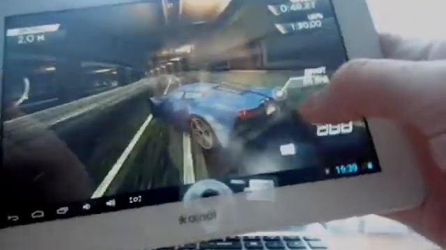 Тест игры NFS Most Wanted на планшете Ainol Venus 7 смотреть онлайн