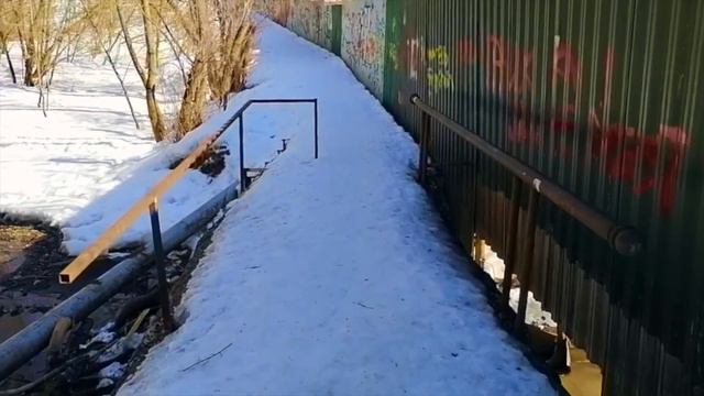 Река Пахра зимой смотреть онлайн