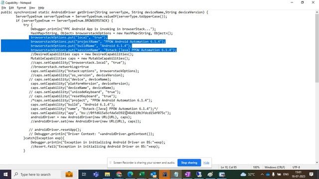 Selenium 4 Deprecated Desired Capability solution for Browserstack смотреть онлайн