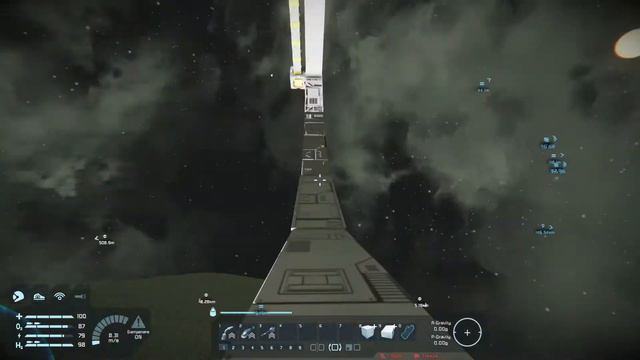 Space Engineers - artificial gravity works! смотреть онлайн