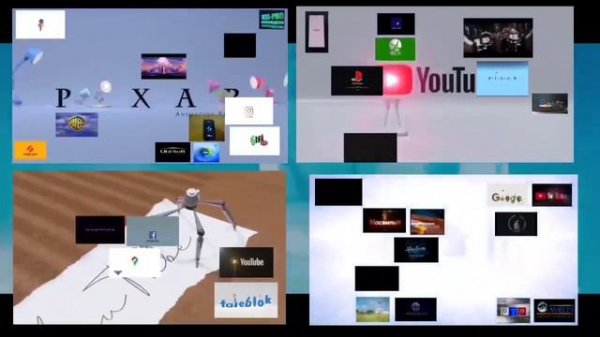 Сборник заставок в одном экране №19. Collection of screensavers in one screen №19.