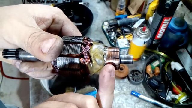 Burro de Arranque honda cg titan 150 esd /cambio de carbones /[PARTE 1] смотреть онлайн