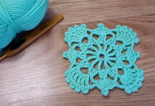 Ажурный МОТИВ крючком ? Мастер-класс со схемой смотреть онлайн