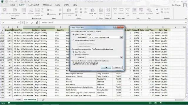 Count Unique Values in PivotTables in Excel смотреть онлайн