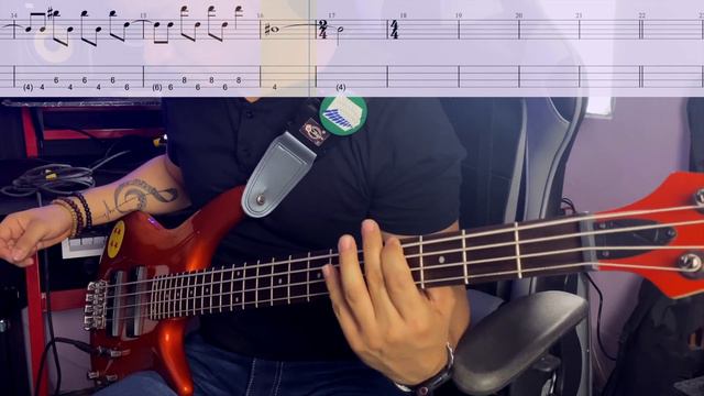 [🎸Bass Tab] Jujutsu Kaisen | Opening | Kaikai Kitan смотреть онлайн