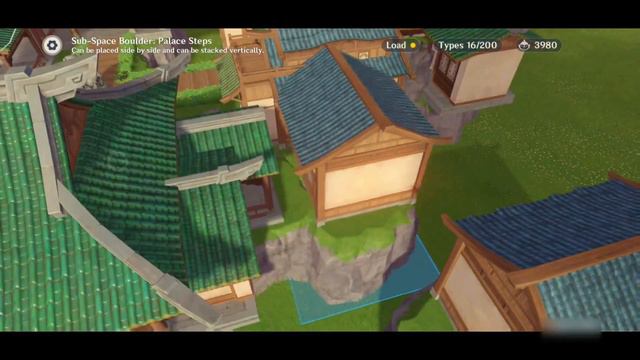 Blue Castle 🏯|| Genshin Serenitea Pot Design (Floating Abode) смотреть онлайн