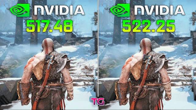 Nvidia Driver 522.25 vs 517.48 - Test in 8 Games смотреть онлайн