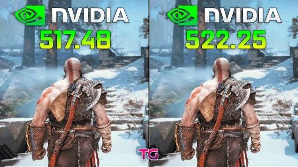 Nvidia Driver 522.25 vs 517.48 - Test in 8 Games