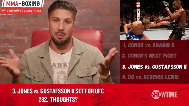 Брендон Шауб: "Полутяжёлый вес сейчас - ходячий мертвец. Я в восторге от возвращения Джонса" смотреть онлайн