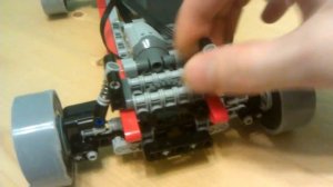 Lego Technic RC drift car chassis