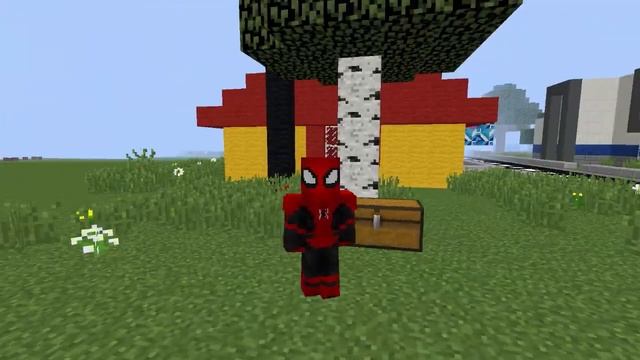 ОБЗОР НА ВСЕ КОСТЮМЫ ЧЕЛОВЕКА ПАУКА В АДДОНЕ DF HEROES | ЧЕЛОВЕК ПАУК В МАЙНКРАФТЕ | МАЙНКРАФТ