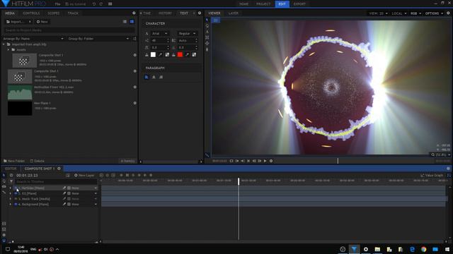 HITFILM PRO | HOW TO ANIMATE MUSIC » Equalizer Particle Effect смотреть онлайн