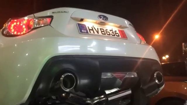 Toyota 86 exhaust system with volume control (DRIFT Xaust) смотреть онлайн