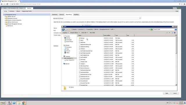 6.5 QMS (QlikView Server and Publisher Administration) смотреть онлайн