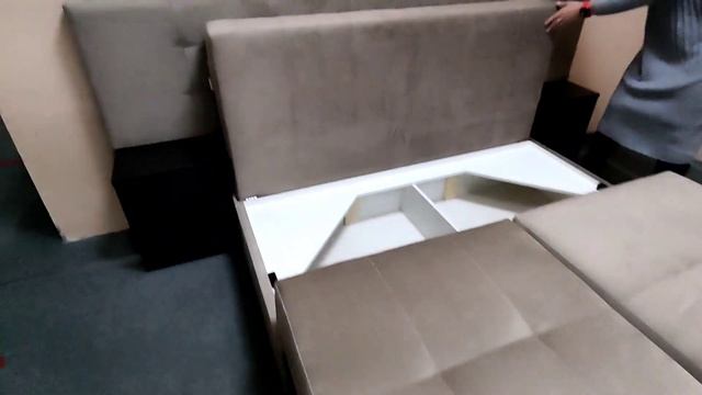 Диван превращается в кровать с тумбочками!!! смотреть онлайн