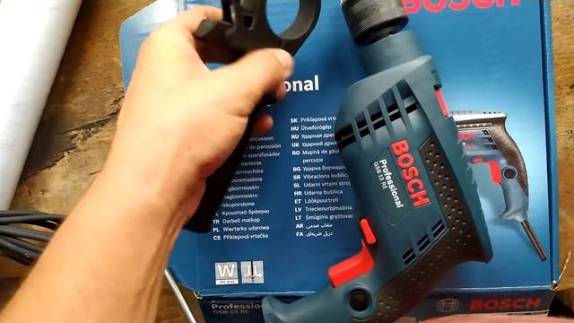 Ударная дрель Bosch GSB 13 RE смотреть онлайн