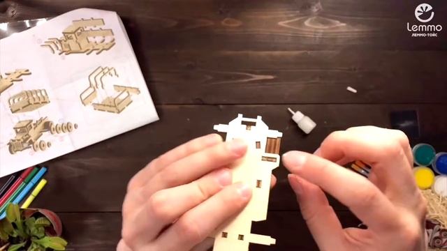 Как собрать Грузовичок ЛТ-ВП lemmo-toys смотреть онлайн