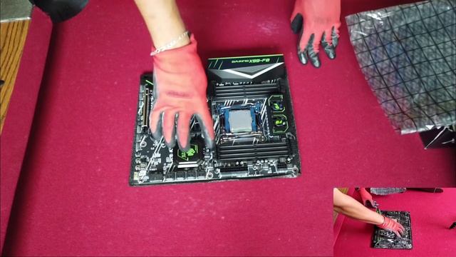 Unboxing - Motherboard Huananzhi X99 F8 - LGA 2011. смотреть онлайн
