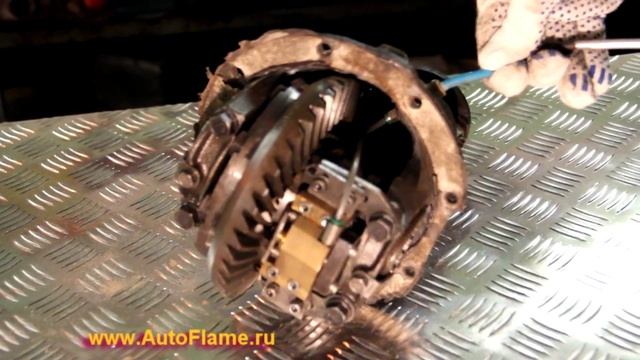 Нива: пневмо блокировка заднего дифференциала