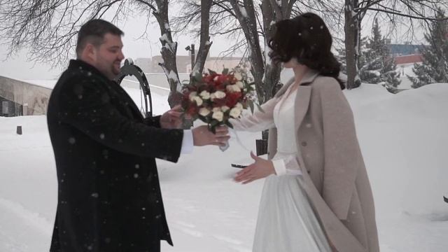 Атмосфера зимней свадьбы смотреть онлайн