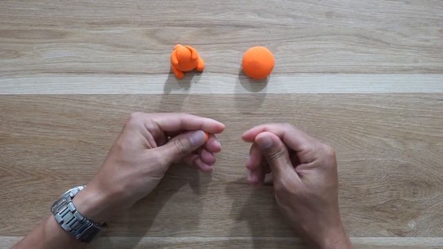 Инструкция по лепке оранжевого кролика из глины смотреть онлайн